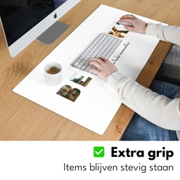 Bedankt - Lettercollage Muismat XXL klein -sfeer3