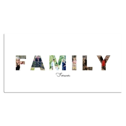 Family - Lettercollage Muismat XXL klein -3d_leeg