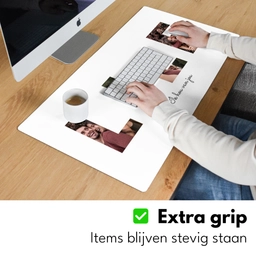 Lief - Lettercollage Muismat XXL klein -sfeer3