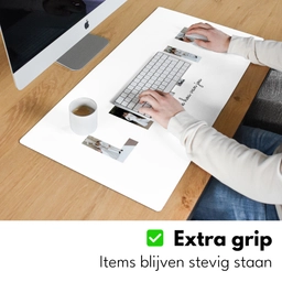 Liefie - Lettercollage Muismat XXL klein -sfeer3
