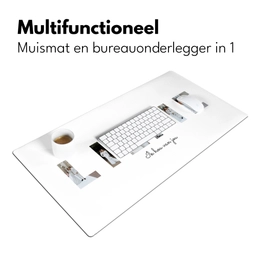 Liefie - Lettercollage Muismat XXL klein -sfeer4