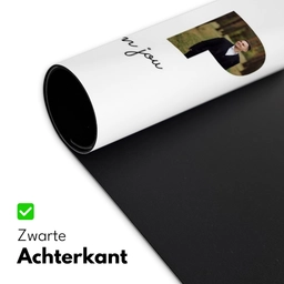 Moppie - Lettercollage Muismat XXL klein -sfeer2