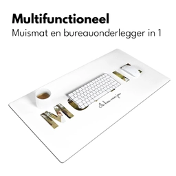 Moppie - Lettercollage Muismat XXL klein -sfeer4