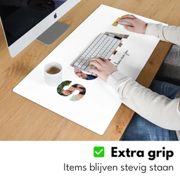 Schat - Lettercollage Muismat XXL klein -sfeer3