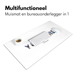 You & Me - Lettercollage Muismat XXL klein -sfeer4