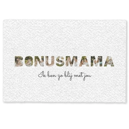 Bonusmama - Lettercollage Deurmat klein -zkaufland3d