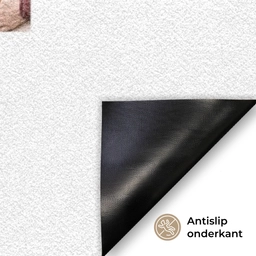 Lief - Lettercollage Deurmat klein -antislip_NL