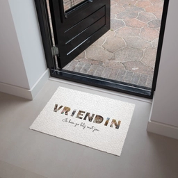 Vriendin - Lettercollage Deurmat klein -sfeer5