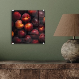 Fruit - Close up - Nectarines plexiglas 5mm klein -sfeer3
