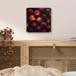 Fruit - Close up - Nectarines plexiglas 5mm klein -sfeer4
