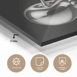 Kers - Luxueus - Metallic plexiglas 5mm klein -sfeer2