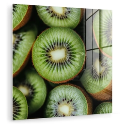 Kiwi - Fruit - Groen plexiglas 5mm klein -zzzproduct_nieuw