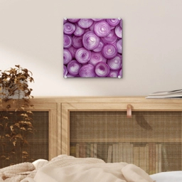 Paars - Uien - Close up plexiglas 5mm klein -sfeer4