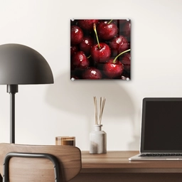 Rood - Fruit - Kersen plexiglas 5mm klein -sfeer6