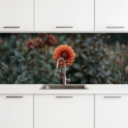 Dahlia - Bloem - Natuur - Sfeervol keuken achterwand 2 middel -3d