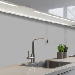 Grijs - Effen print keuken achterwand 2 middel 871 -3d_schuin