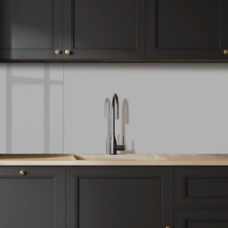 Grijs - Effen print keuken achterwand 2 middel 871 -sfeer1
