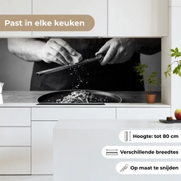 Kaas - Pasta - Rasp keuken achterwand 2 middel -sfeer4_NL