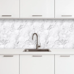 Klassiek - Marmer - Aders - Grijs keuken achterwand 2 middel 871 -3d