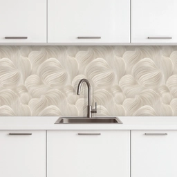 Lijnen - Waaier - Beige keuken achterwand 2 middel 871 -3d