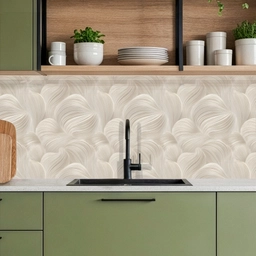 Lijnen - Waaier - Beige keuken achterwand 2 middel 871 -sfeer3
