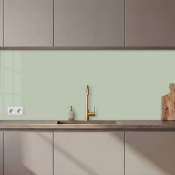 Mintgroen - Effen kleur keuken achterwand 2 middel 871 zz_3dshopping