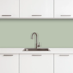 Mintgroen - Effen kleur keuken achterwand 2 middel 871 -3d