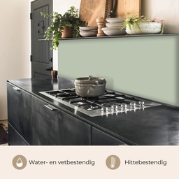 Mintgroen - Effen kleur keuken achterwand 2 middel 871 -usp_NL
