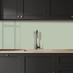 Mintgroen - Effen kleur keuken achterwand 2 middel 871 -sfeer1