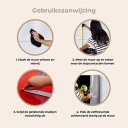Splash - Fruit - Zwart keuken achterwand 2 middel -gebruiksaanwijzing_NL