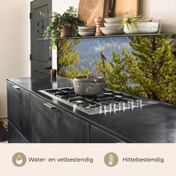 Uil - Oehoe - Bomen - Natuur keuken achterwand 2 middel -usp_NL