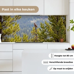 Uil - Oehoe - Bomen - Natuur keuken achterwand 2 middel -sfeer4_NL