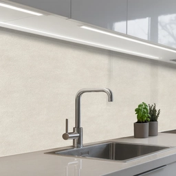 Zandkleurig - Modern - Egaal keuken achterwand 2 middel 871 -3d_schuin