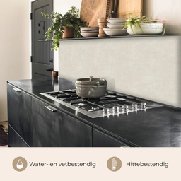 Zandkleurig - Modern - Egaal keuken achterwand 2 middel 871 -usp_NL