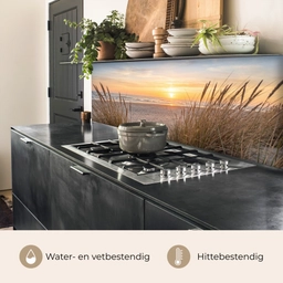 Zonsondergang - Duinen - Zee keuken achterwand 2 middel -usp_NL