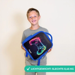 Game - Controller - Kleurrijk Kinderrugzak - Blauw middel -sfeer1_NL