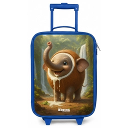 Coconote Elephante Kinderkoffer - Blauw klein -zz3dotto