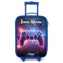 Controller - Neon - Game Kinderkoffer - Blauw klein -zz3dotto