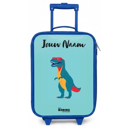 Dino - Dier - Zonnebril Kinderkoffer - Blauw klein -zz3dotto