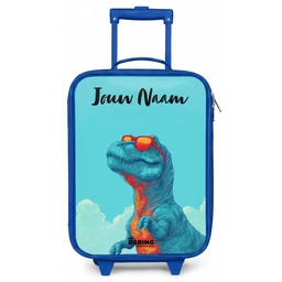 Dino - Zonnebril - Blauw Kinderkoffer - Blauw klein -zz3dotto