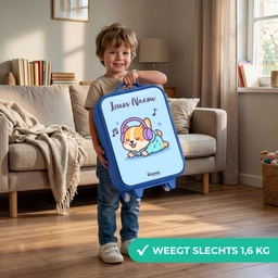 Kawai - Hond - Muziek Kinderkoffer - Blauw klein -sfeer2_NL