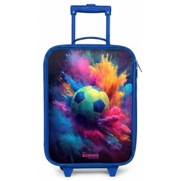 Neon - Bal - Kleurrijk Kinderkoffer - Blauw klein -zz3dotto