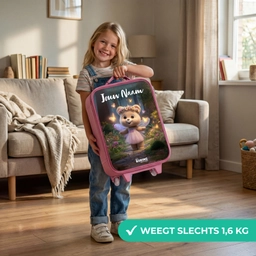 Beer - Vlinders - Bos - Fairy Kinderkoffer - Roze klein -sfeer2_NL