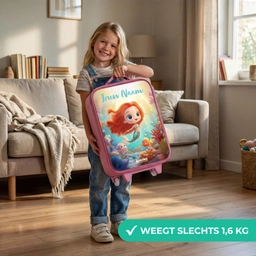Zeemeermin - Vissen - Koraal Kinderkoffer - Roze klein -sfeer2_NL