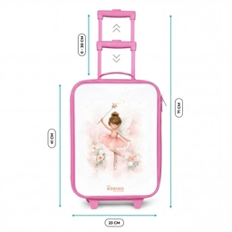 Ballerina fee in roze Kinderkoffer - Roze klein -productfoto_formaten