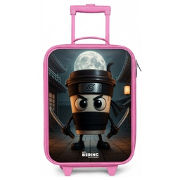 Capuchino Assassino Kinderkoffer - Roze klein -zz3dotto