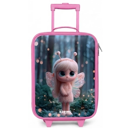 Fairy - Bos - Glitters Kinderkoffer - Roze klein -zz3dotto