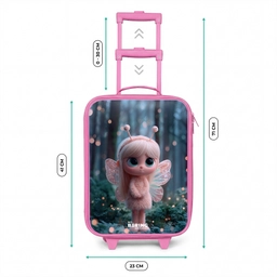 Fairy - Bos - Glitters Kinderkoffer - Roze klein -productfoto_formaten