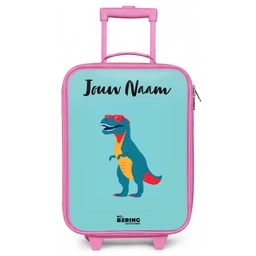 Dino - Dier - Zonnebril Kinderkoffer - Roze klein -zz3dotto