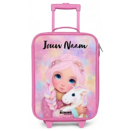 Meisje - Eenhoorn - Roze Kinderkoffer - Roze klein -zz3dotto